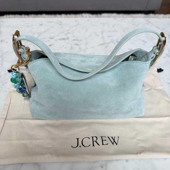 J. Crew Berkeley Suede Shoulder and Crossbody Bag - NEW - Picture 7 of 16